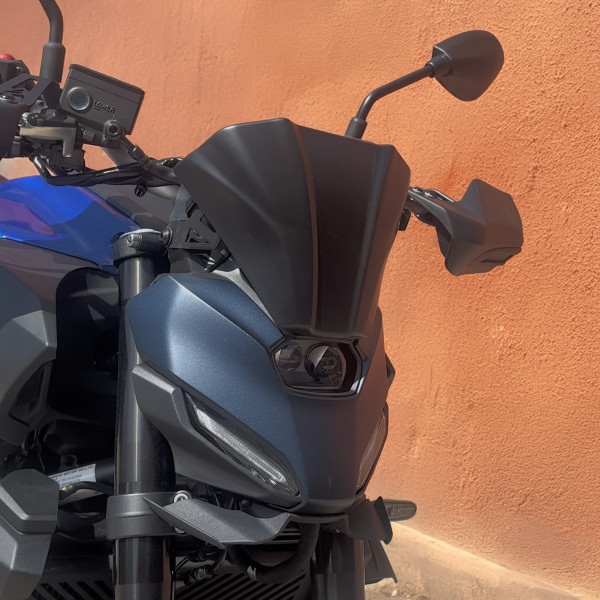 Pyramid Plastics Pyramid fly screen | matte black | yamaha mt-07 2025>current